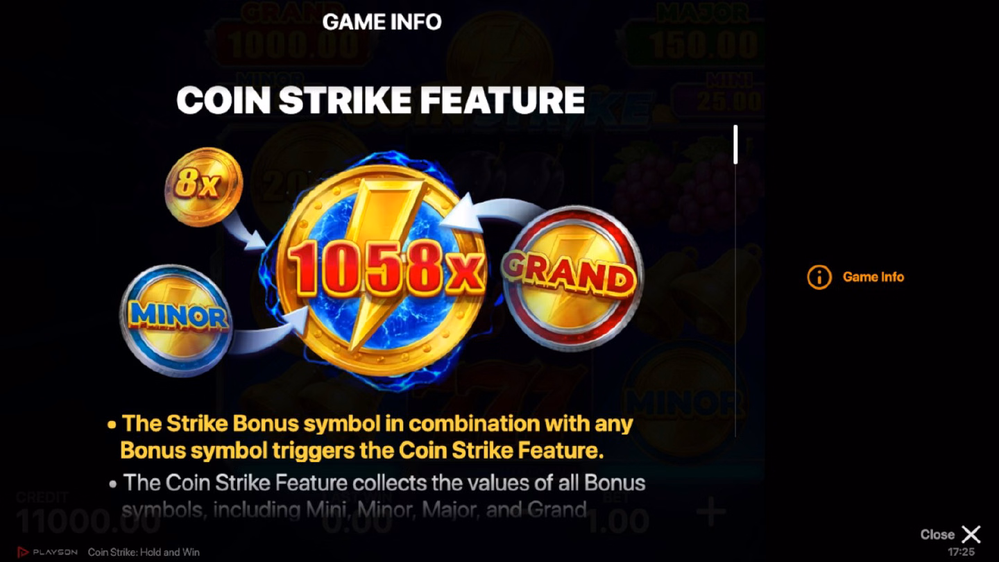 Schermata di gioco di Coin Strike